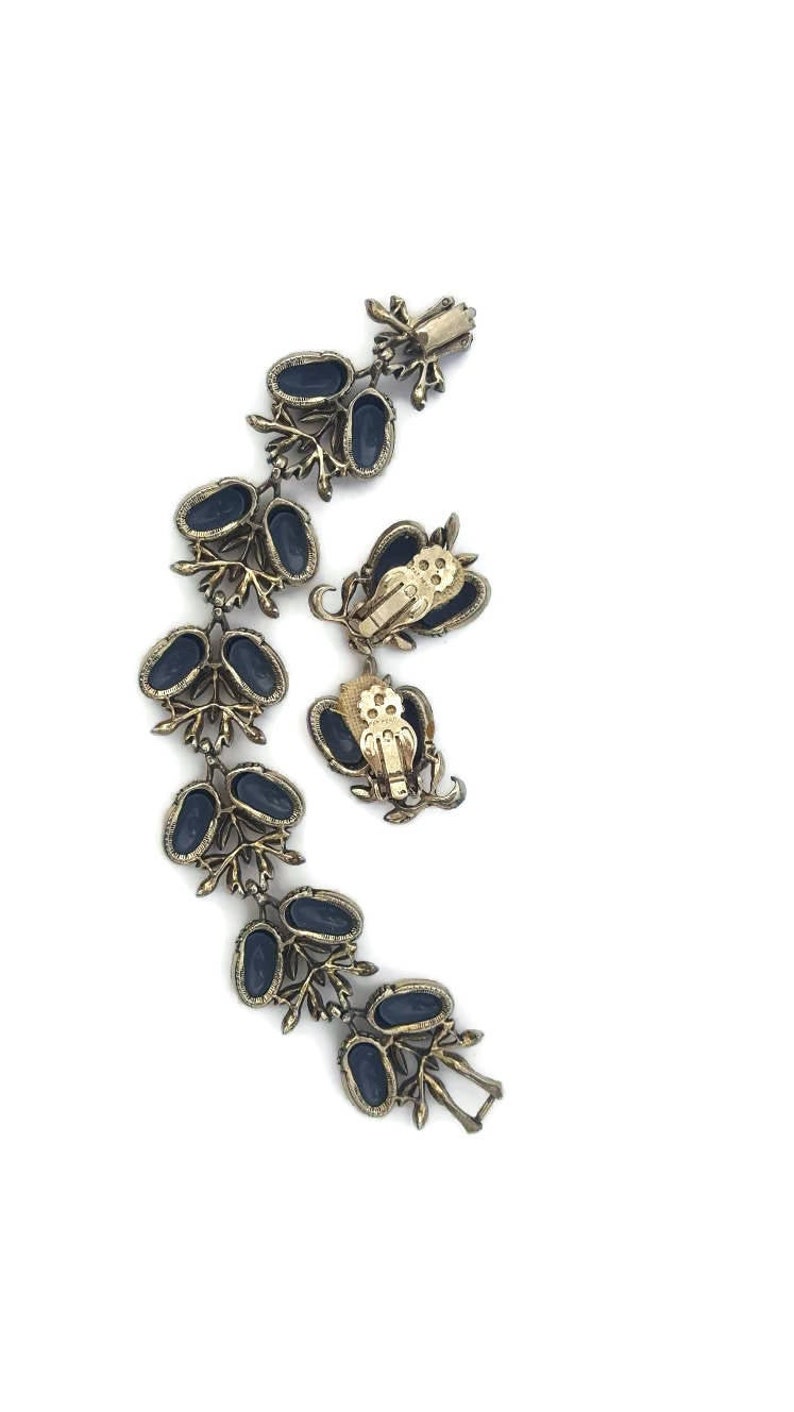 Acorn Bracelet and Earrings Jewelry Set