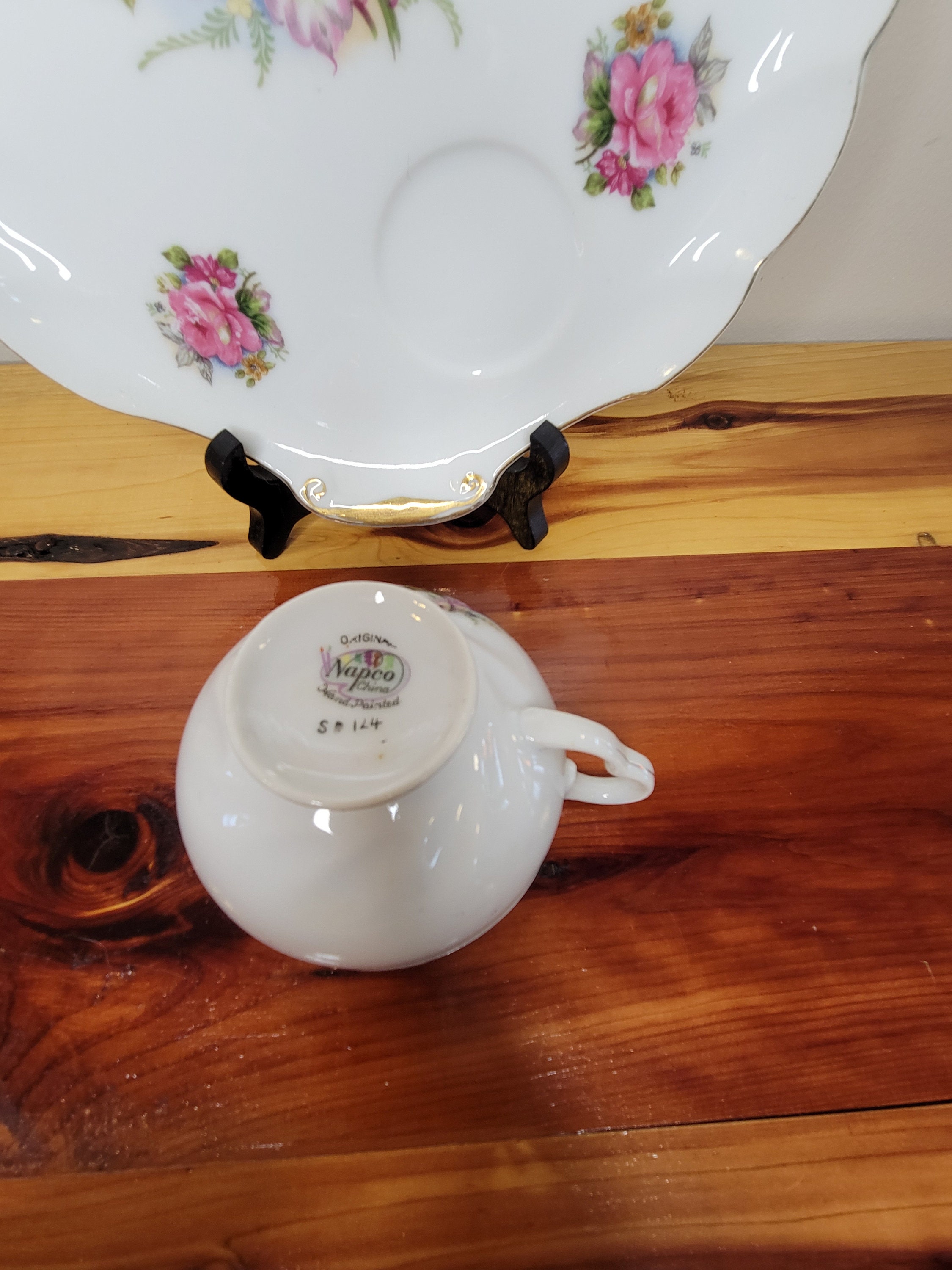 Tea and Toast Set Made in Japan Napco SD 124 Etsy