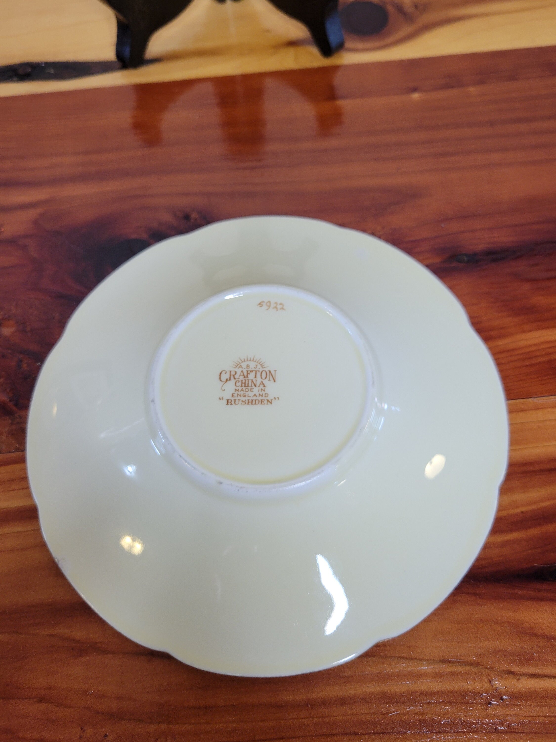 ABJ Grafton China rushden Tea Cup and Saucer Made Etsy UK