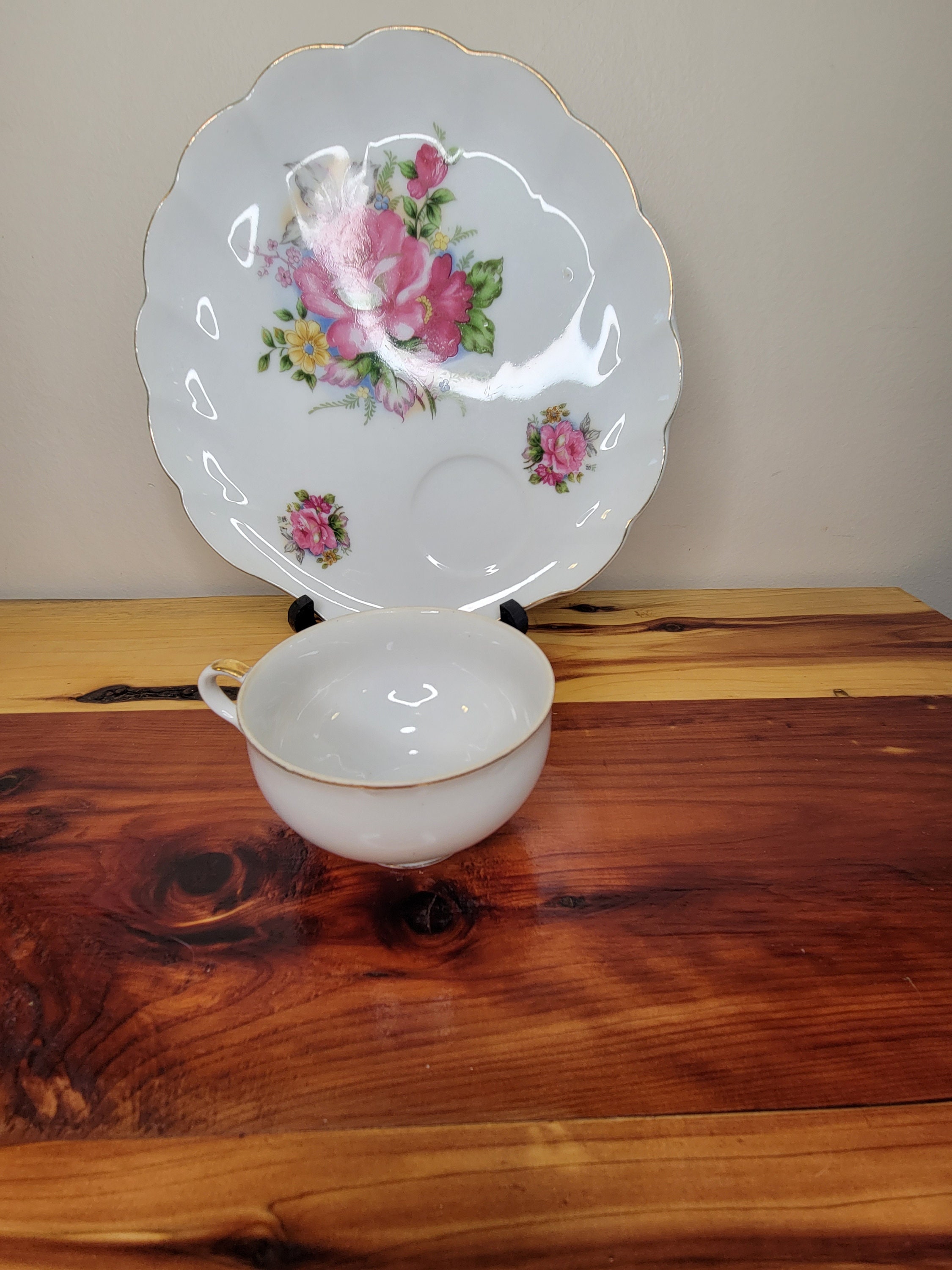 Tea and Toast Set Made in Japan Napco SD 124 Etsy