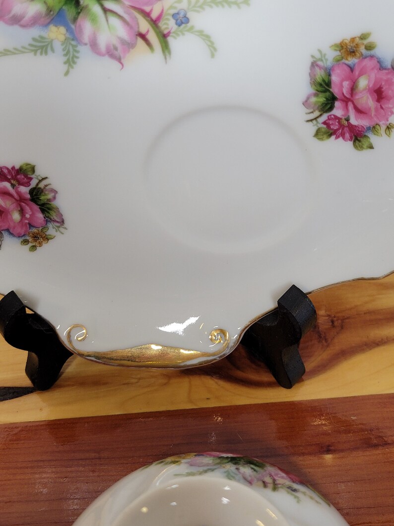 Tea and Toast Set Made in Japan Napco SD 124 Etsy
