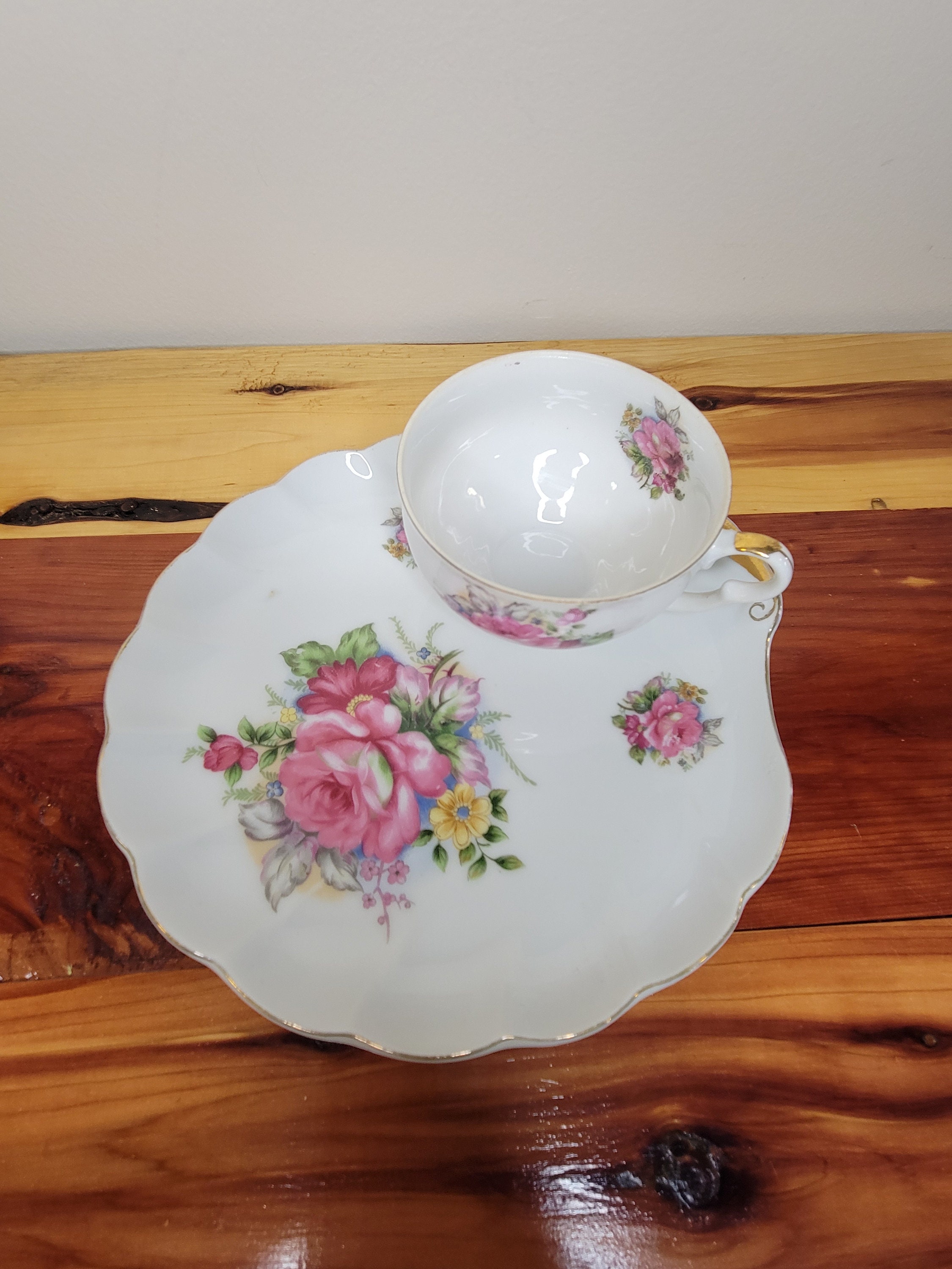 Tea and Toast Set Made in Japan Napco SD 124 Etsy