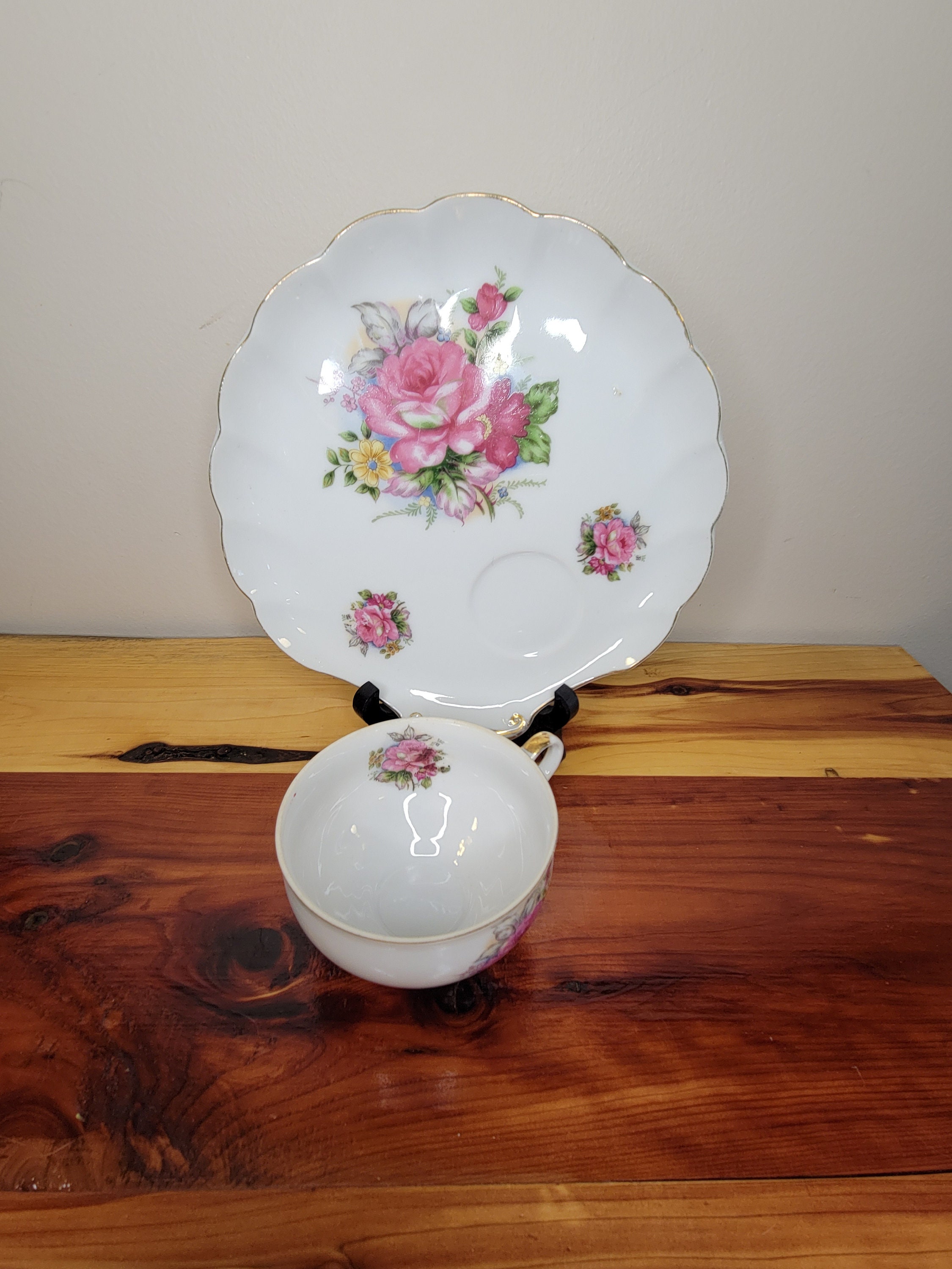 Tea and Toast Set Made in Japan Napco SD 124 Etsy