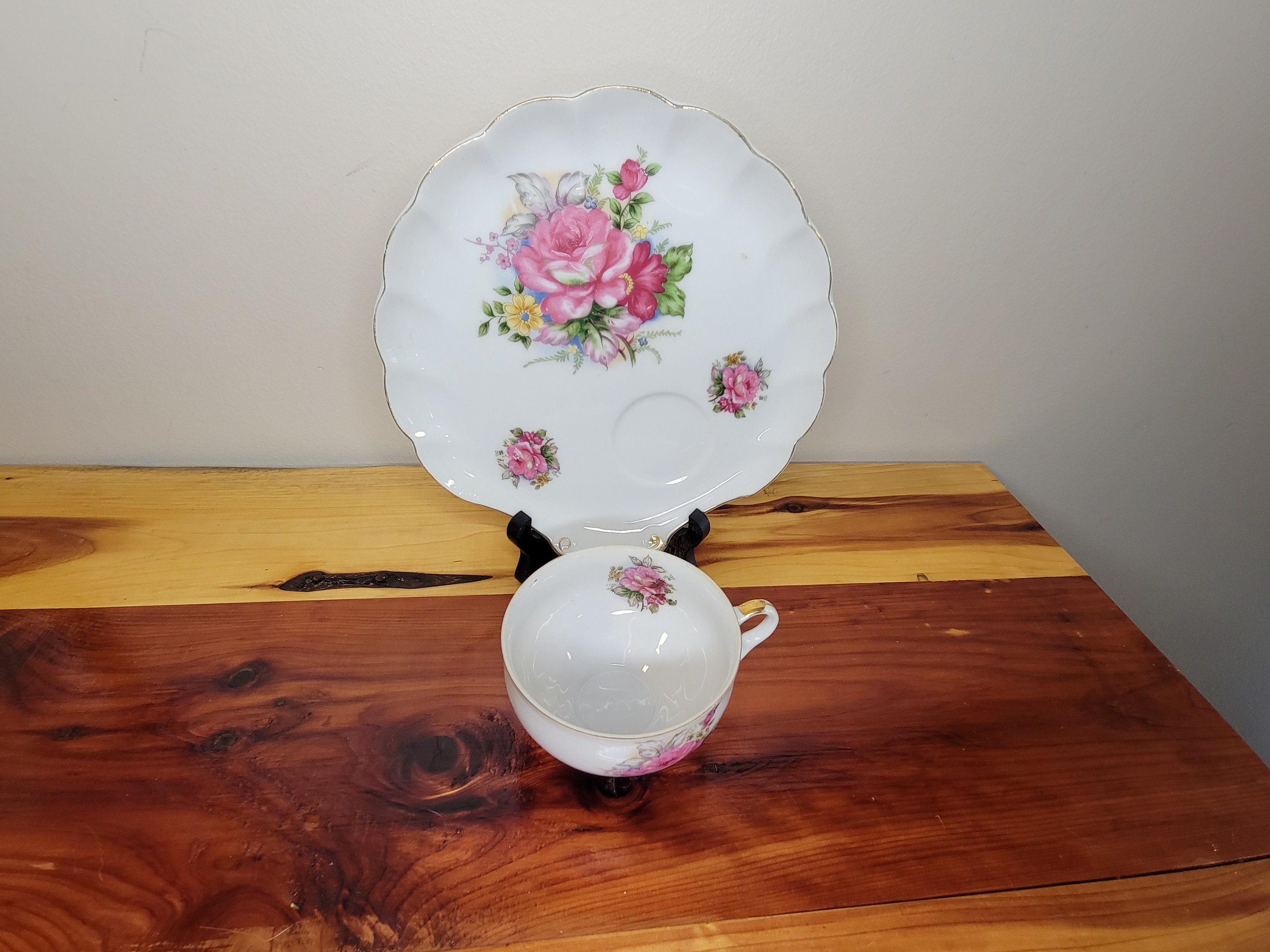 Tea and Toast Set Made in Japan Napco SD 124 Etsy