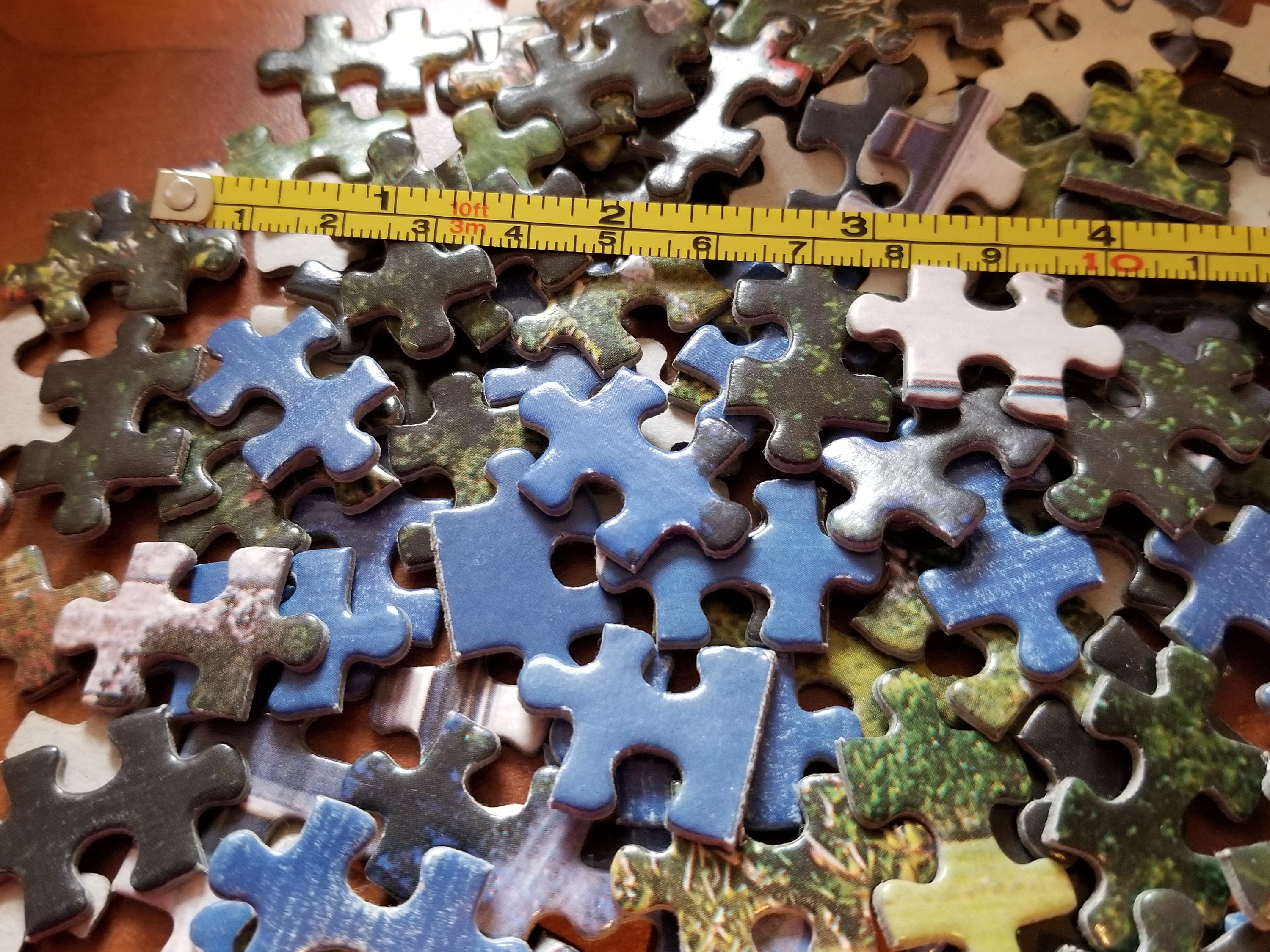 Mixed Puzzle Pieces for Scrapbooking Decoupage Etsy