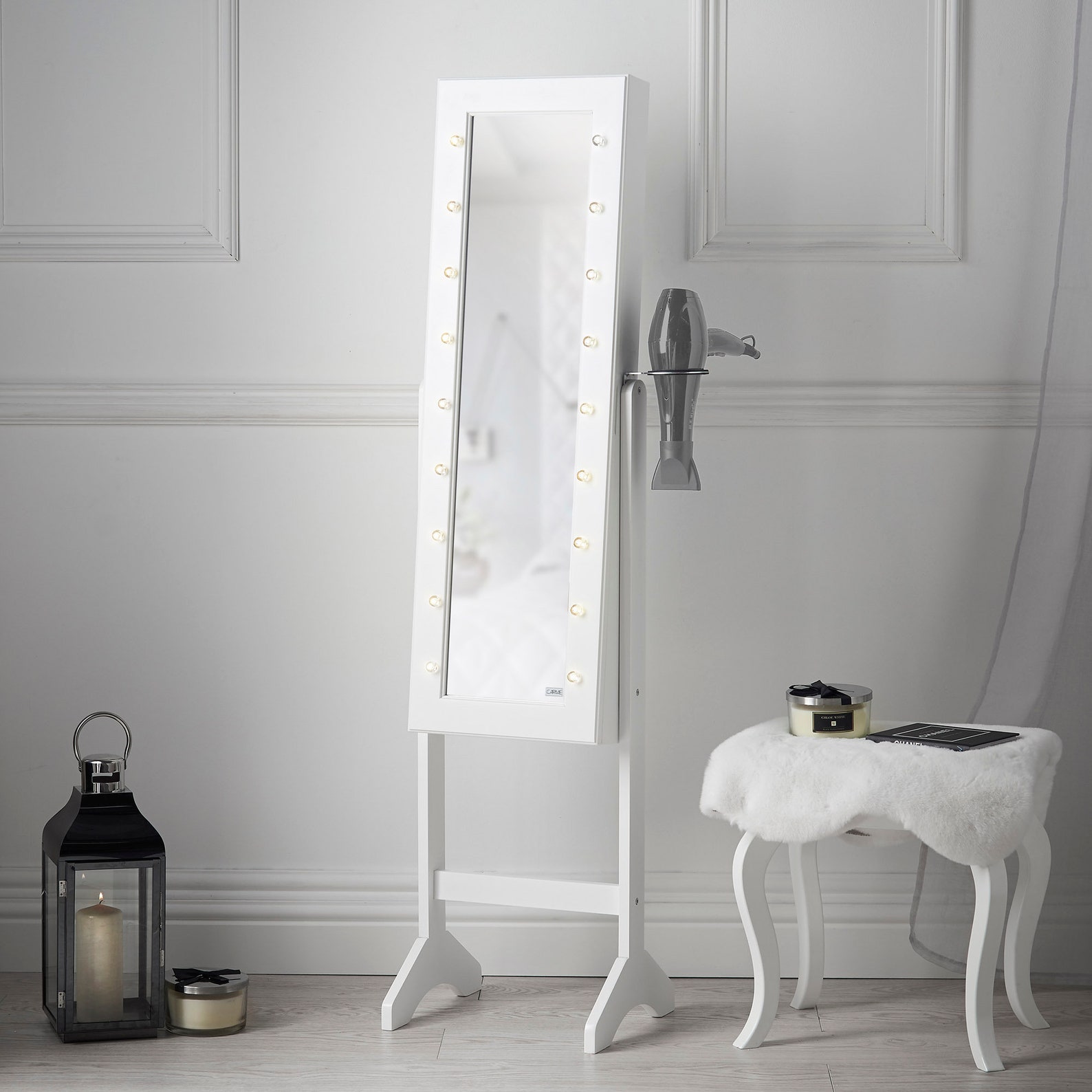 Floor Free Standing Fulllength Mirror Jewellery Etsy UK