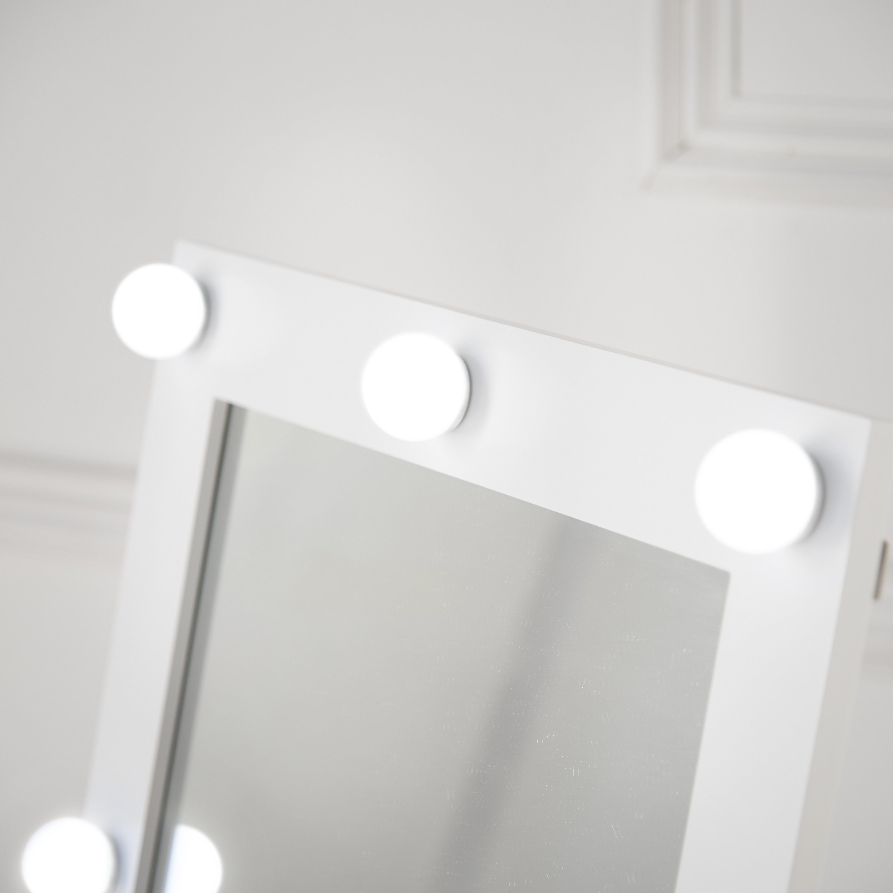 Luxury Large Hollywood Mirror With LED Bulbs Lights Wall Etsy UK