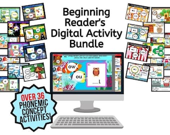 HUGE Digital Alphabet & Phonics BOOM Bundle