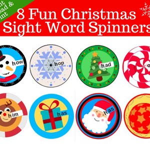 8 così FUN e carino Natale Vista Spinners!
