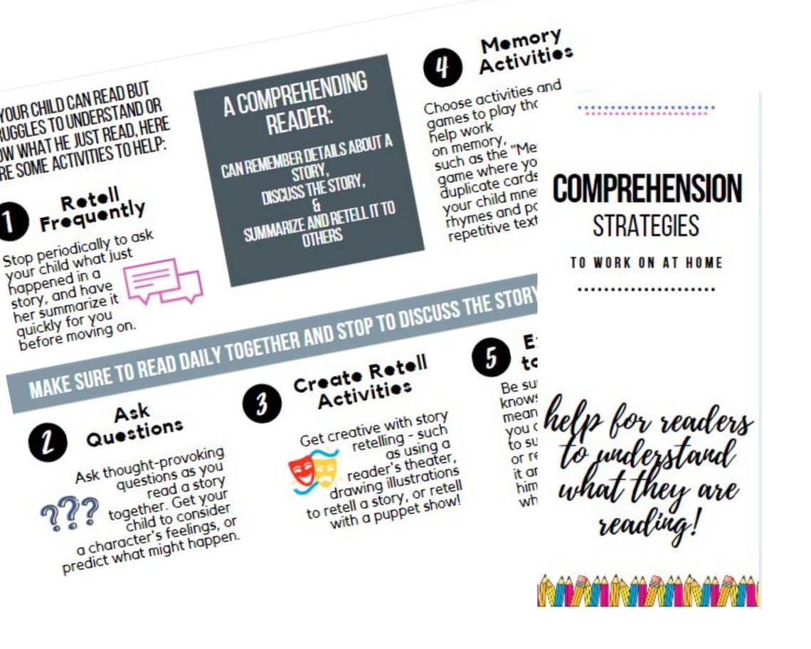 Printable Reading Brochures for Beginning &amp; Struggling Readers - Perfect to Hand Out to Parents ...