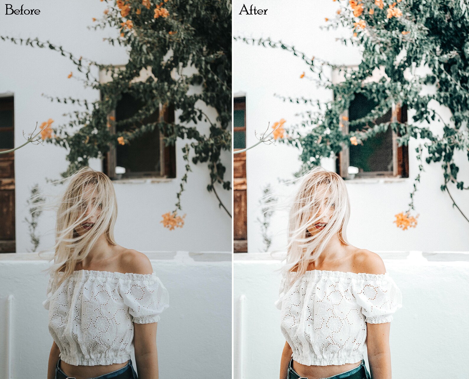 Bright And Airy Lightroom Presets Blogger Mobile Presets Light Etsy