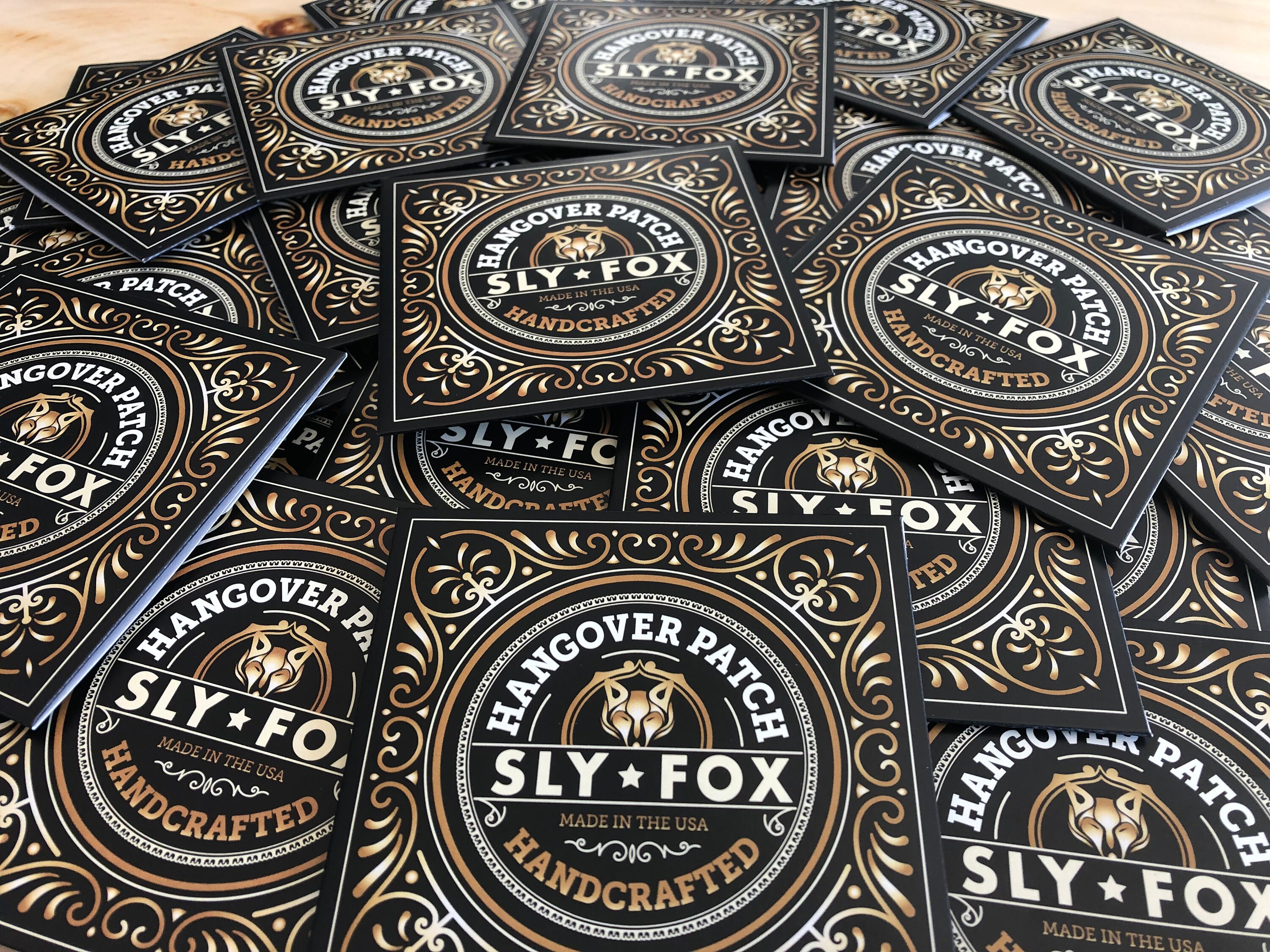 Sly Fox Hangover Patch: Natural Anti-hangover Unique Gift for Weddings,  Parties and Vacations 