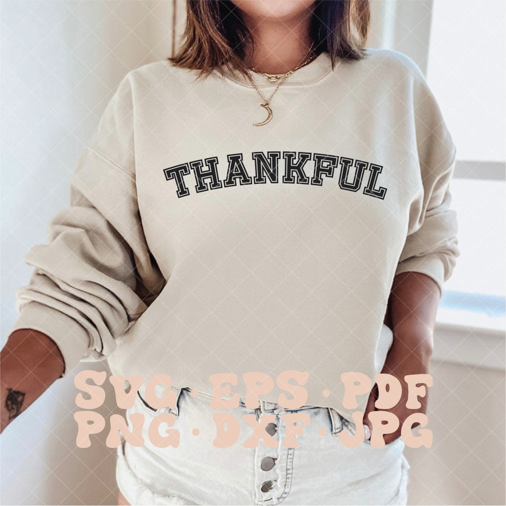 Snorider Design Thankful Svg, Thanksgiving Svg, Retro Thanksgiving Svg, Boho Thanksgiving Svg, Popular Thanksgiving Svg, Trendy Thanksgiving Svg, Svg, Png
