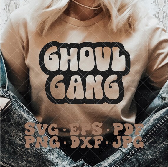 Ghoul Gang SVG Halloween svg ghouls solo quieren divertirse - Etsy México