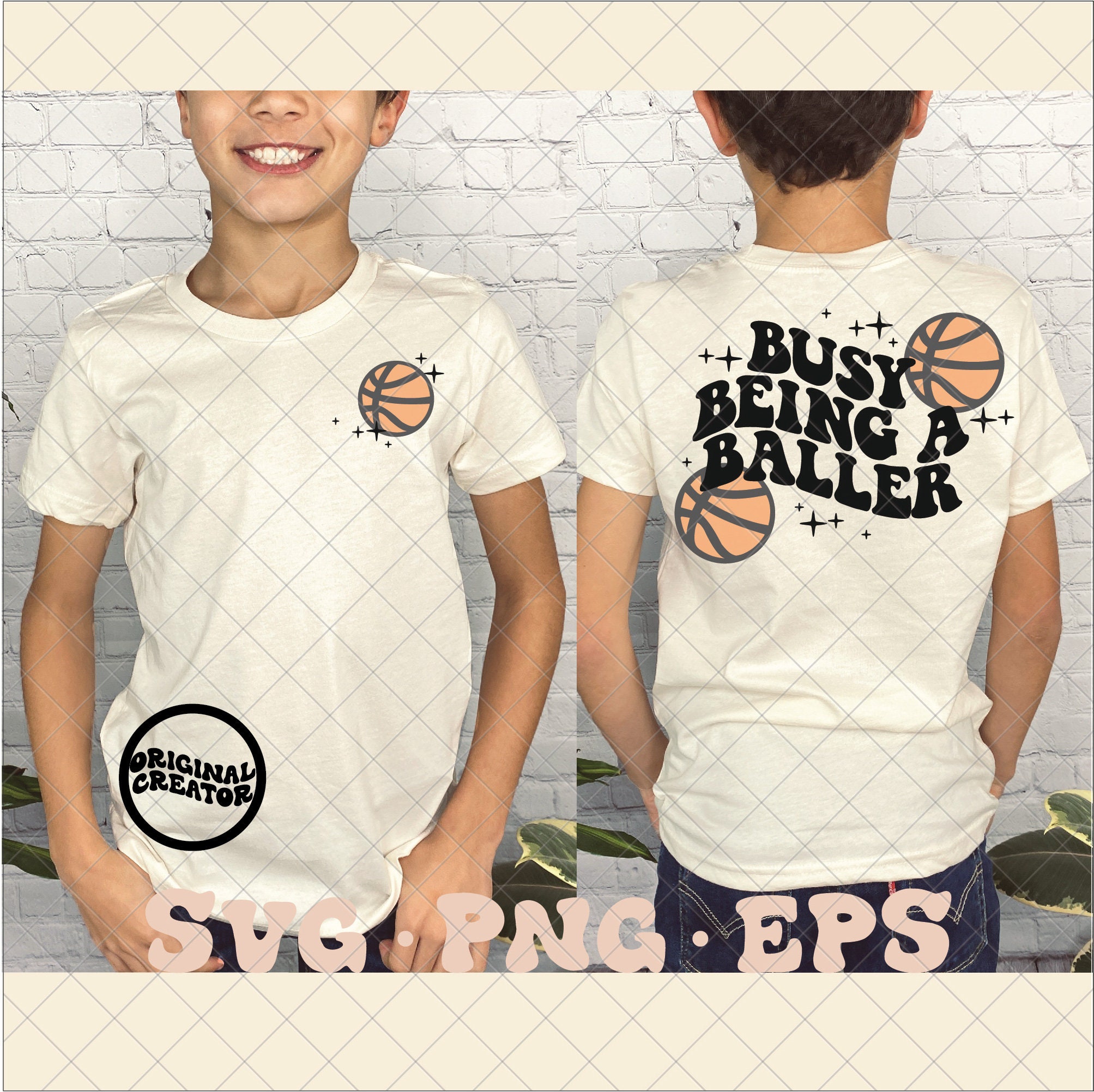 BALLER: Basketball Short Sleeved Tee Shirt