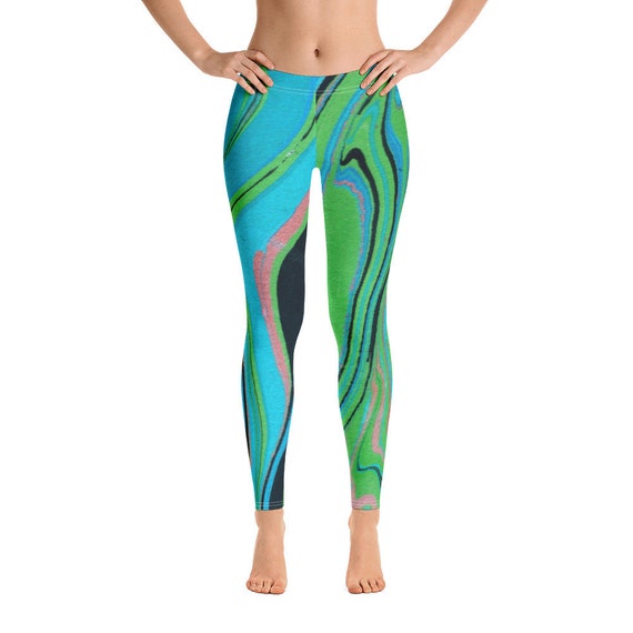 striped stretch pants