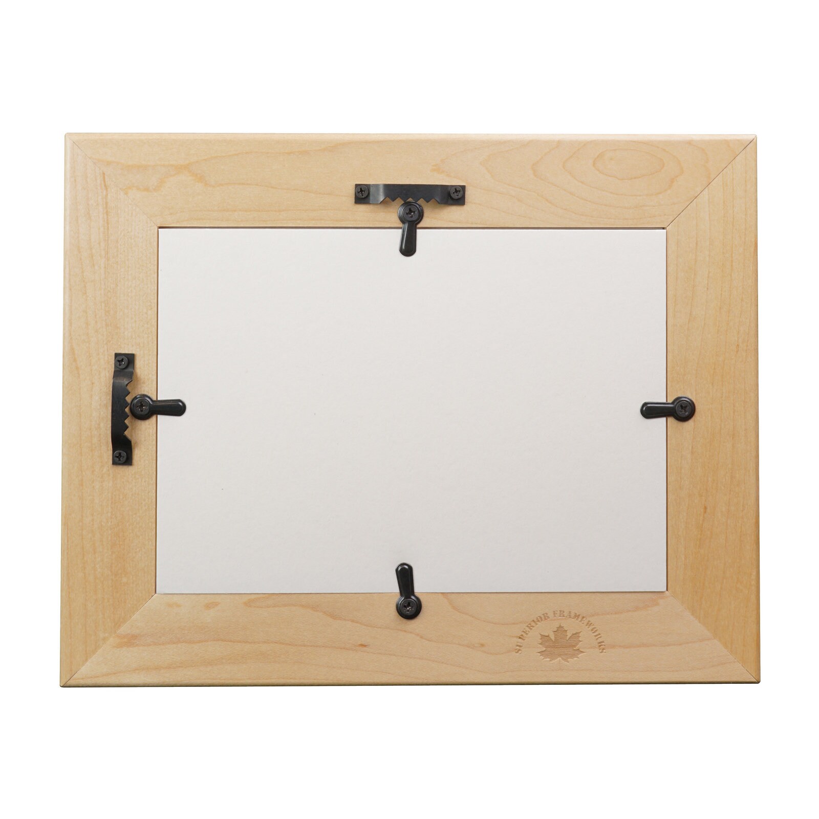 Maple Solid Wood Wall Mount Picture Frame 5X7 Etsy