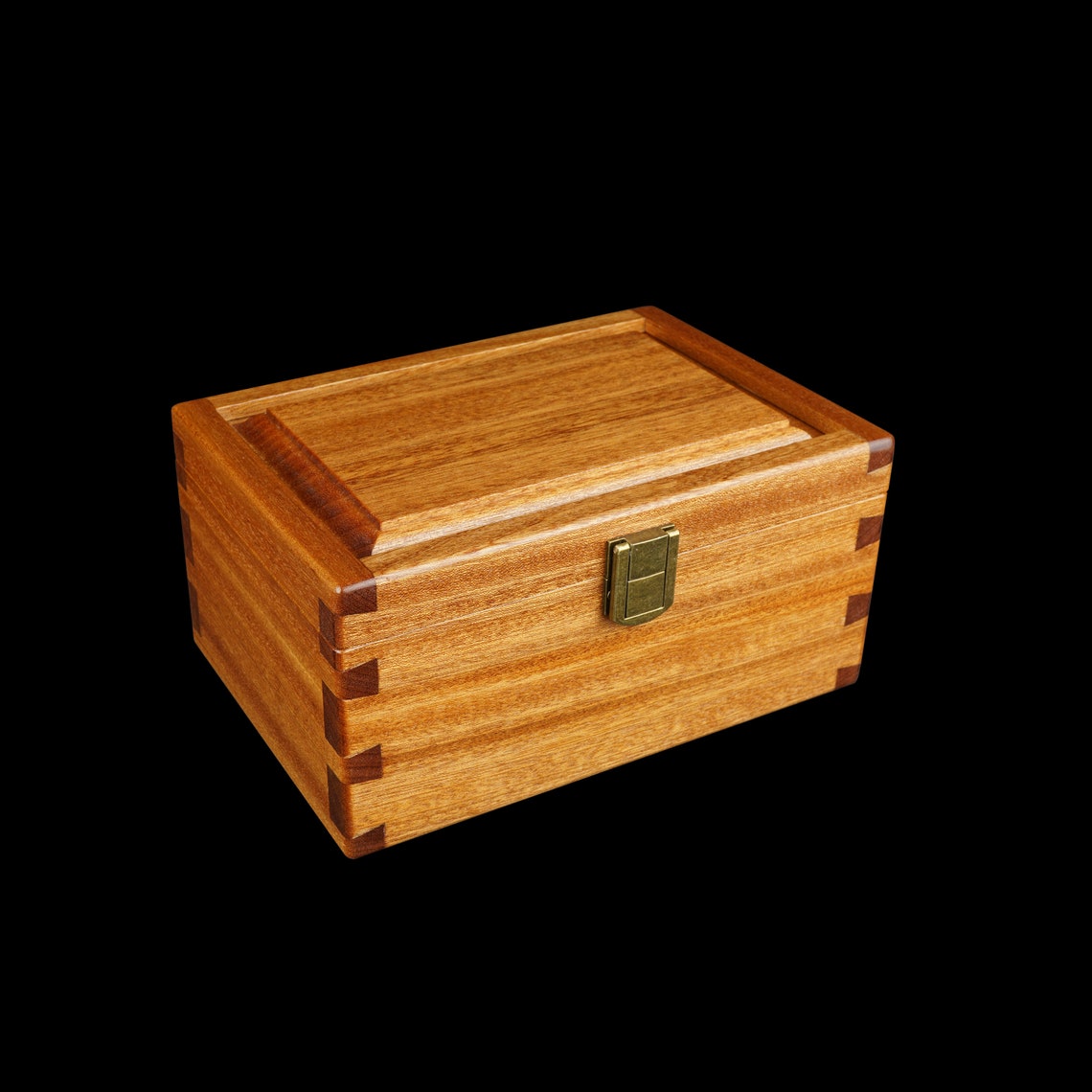 Dovetail Wood Box Etsy