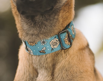 Bees Knees Teal Collar