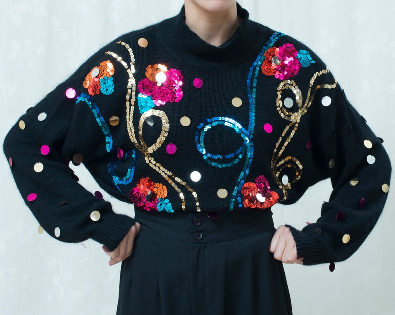 sequin sweater