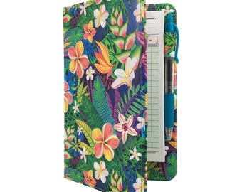 Neon Rainforest Blacklight Server Book for Waitresses