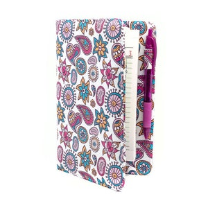 Spring Paisley Server Book for Waitresses