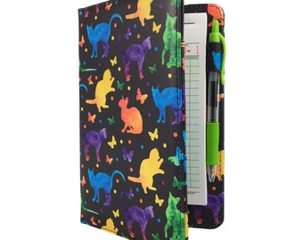 Cats and Butterflies Server Book for Waitresses