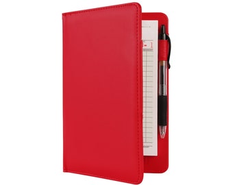 Red Server Book for Waitresses