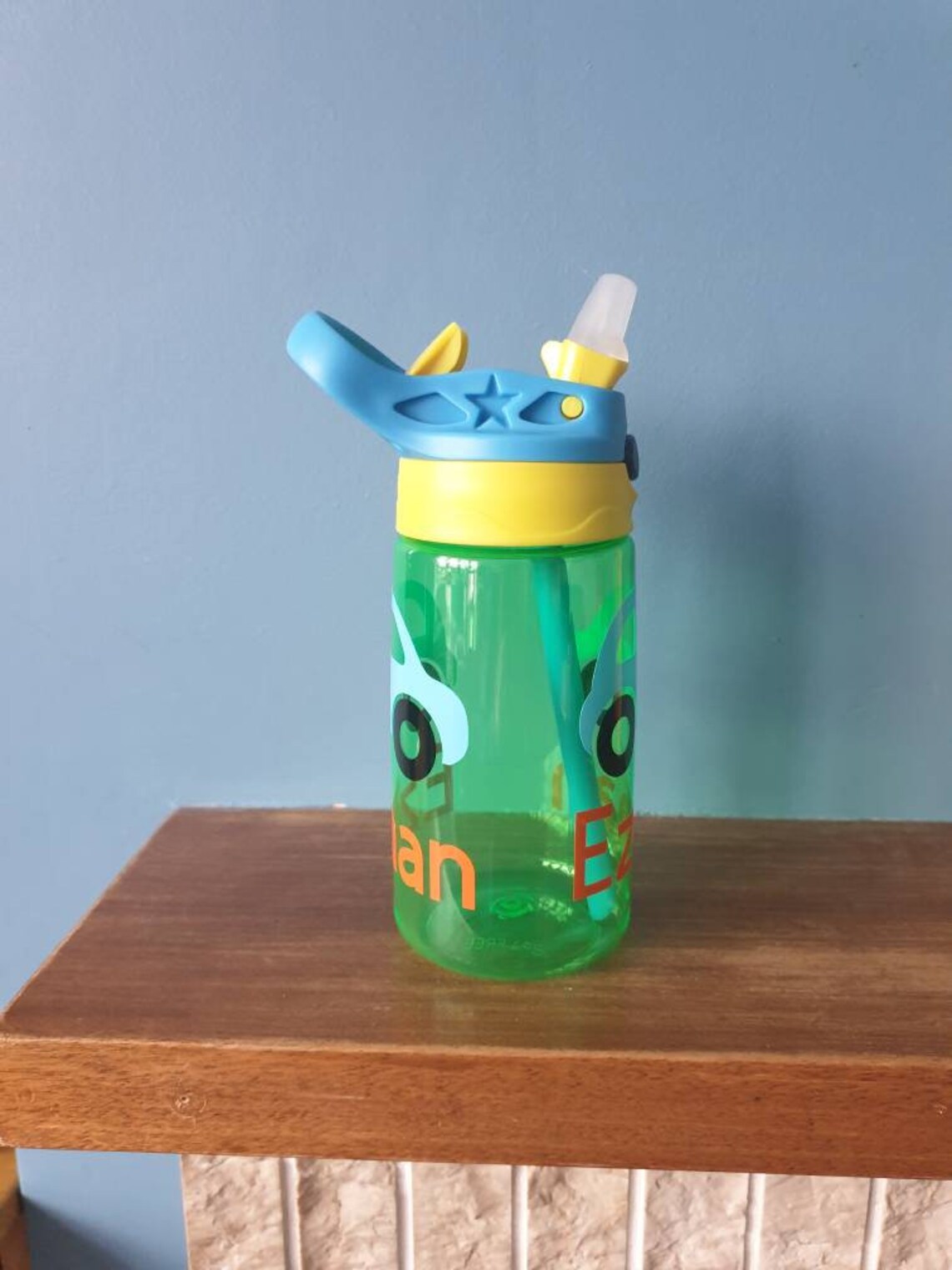 Kids water bottle 480ml leak proof pop up spout water bottle Etsy