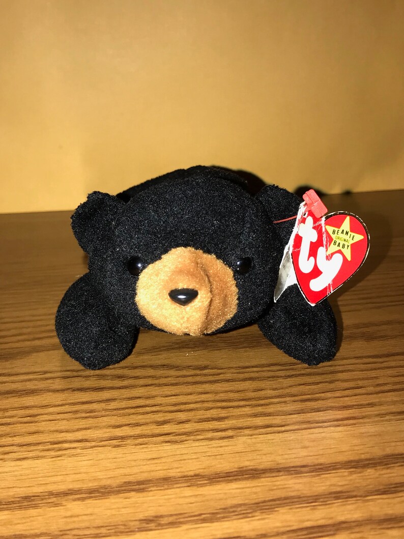 blackie beanie baby