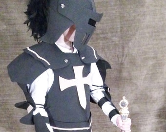 Knight Armor Child Costume PATTERN & INSTRUCTIONS