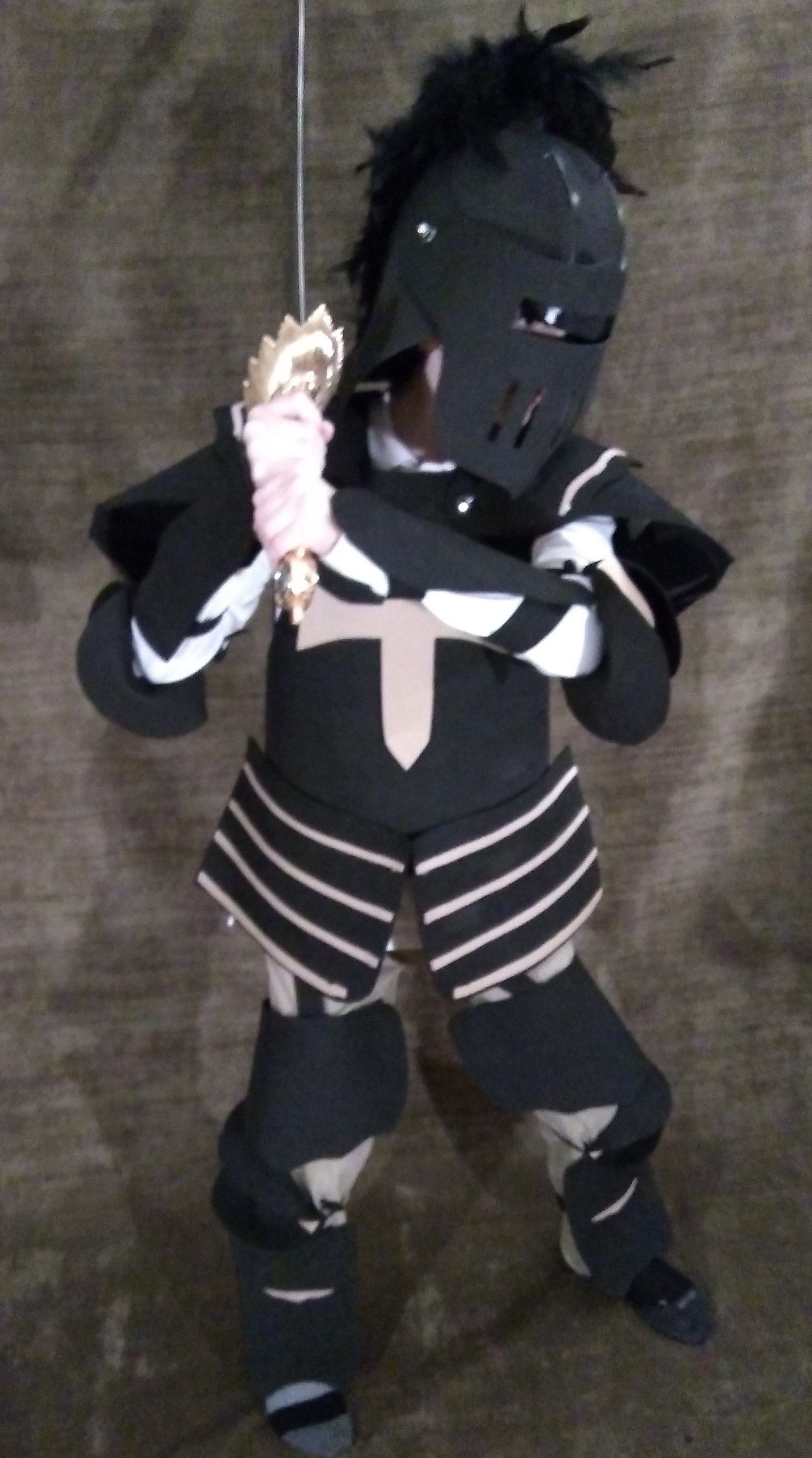 Knight Armor Child Costume PATTERN & INSTRUCTIONS - Etsy