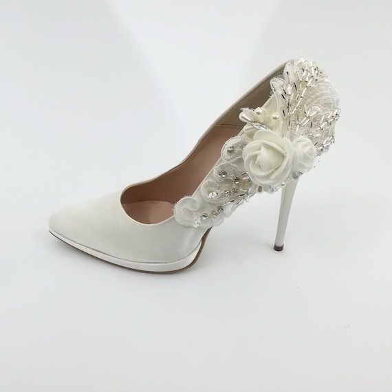 Custom Made In Italy Bride Shoes Etsy