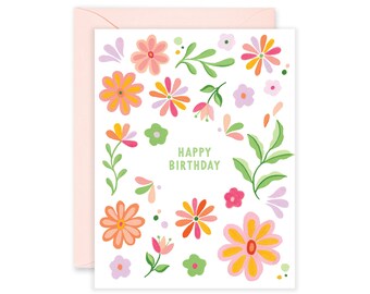 Happy Birthday Otomi Birthday Greeting Card