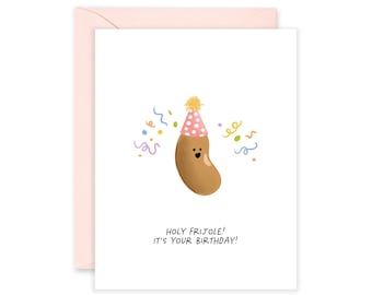 Holy Frijole It's Your Birthday Greeting Card