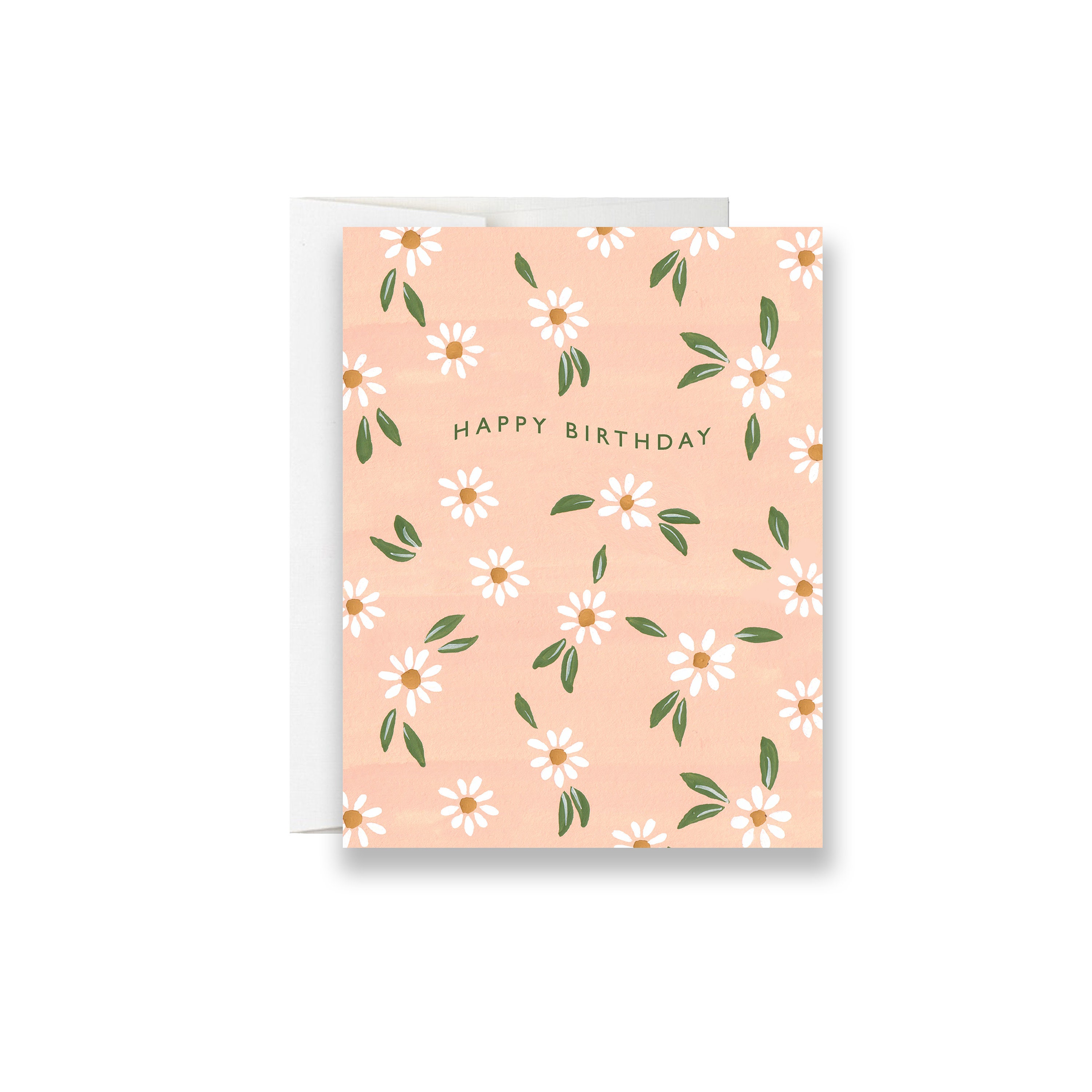 Happy Birthday Daisies Greeting Card Daisy Flower Birthday - Etsy UK