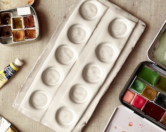 Handmade Ceramic Artist Palette – Montreal Art Studio