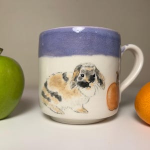 The Halloween mug - black cat and pumpkin mug image 3