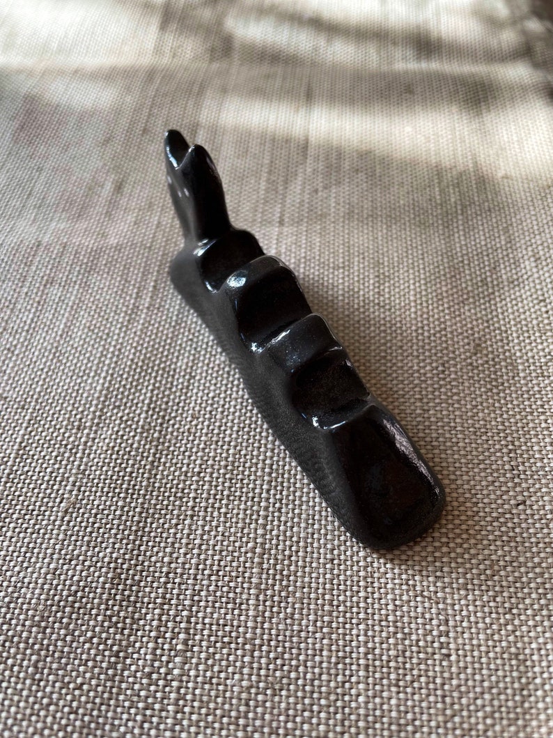 Black Kitty Brush Holder Art and Painting Accessories Etsy