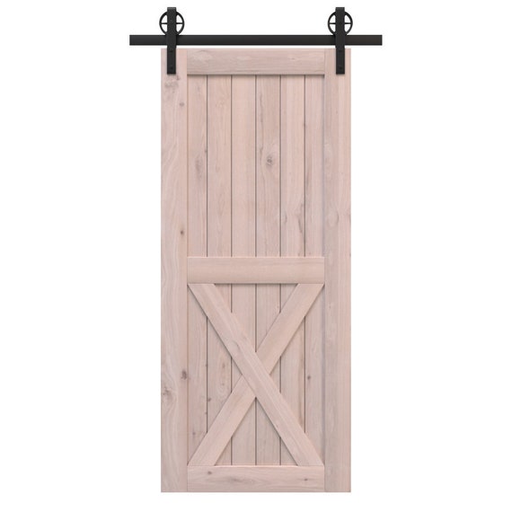 Free Shipping Diy Lake Placid Style Half X Sliding Barn Door Kit Custom And Built To Order