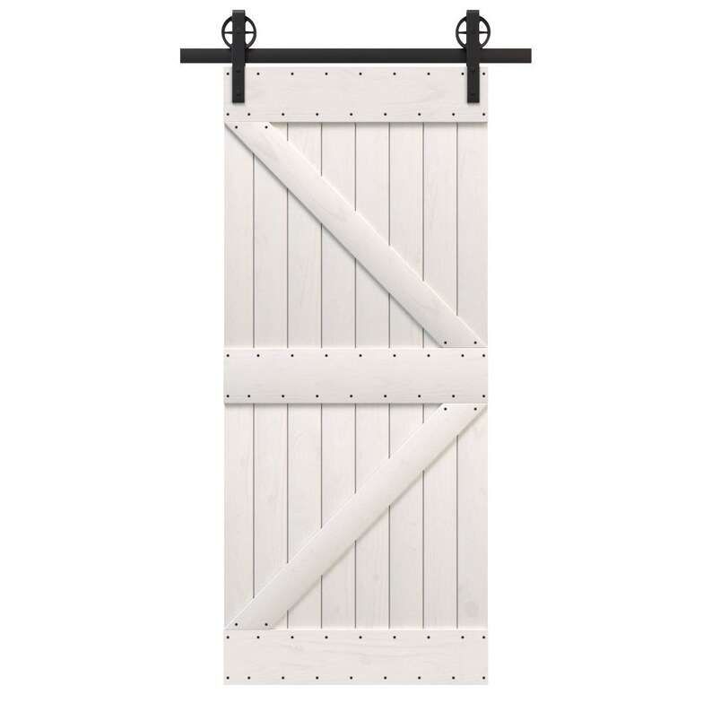 Diy Knoxville Sliding Barn Door Kit Rustic Sliding Doors Etsy