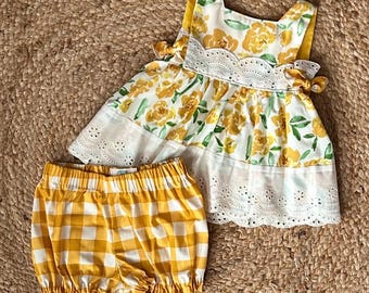 Zestaw Bloomers S9/12 m Isobel & Charleston