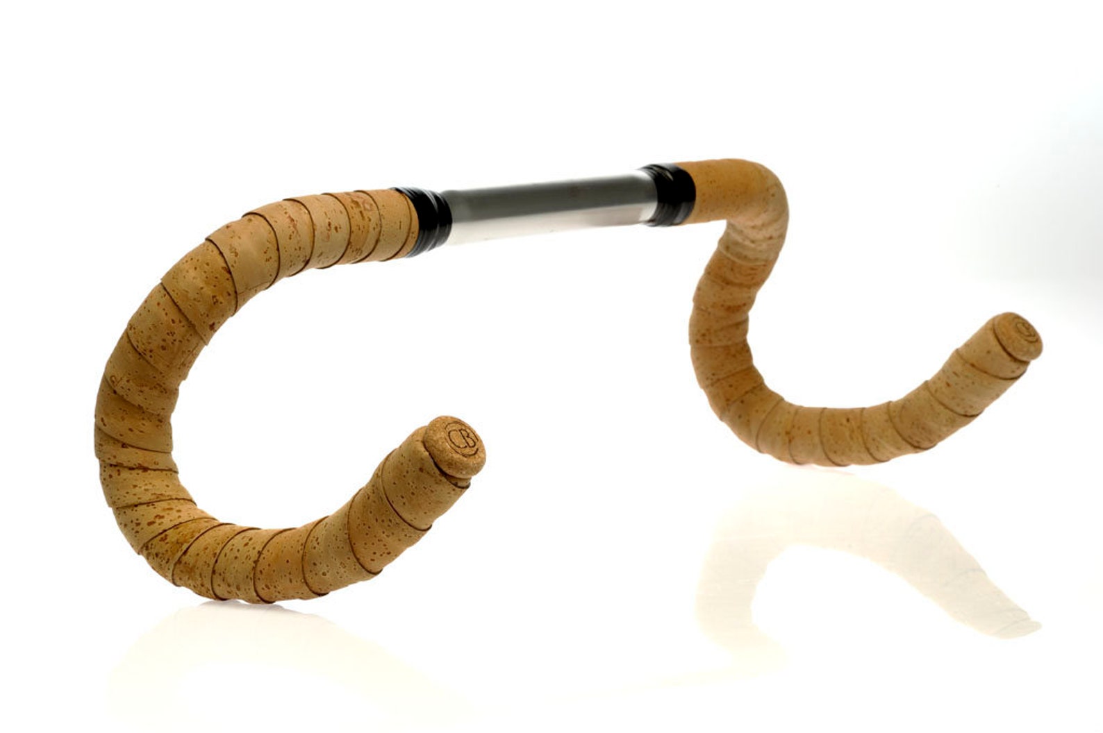 Wooden & rope bike grips