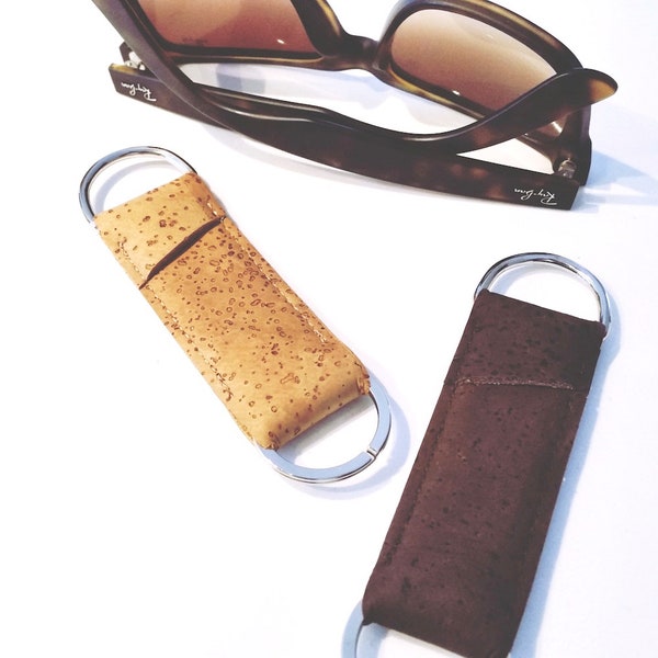 Cork Keychain Etsy