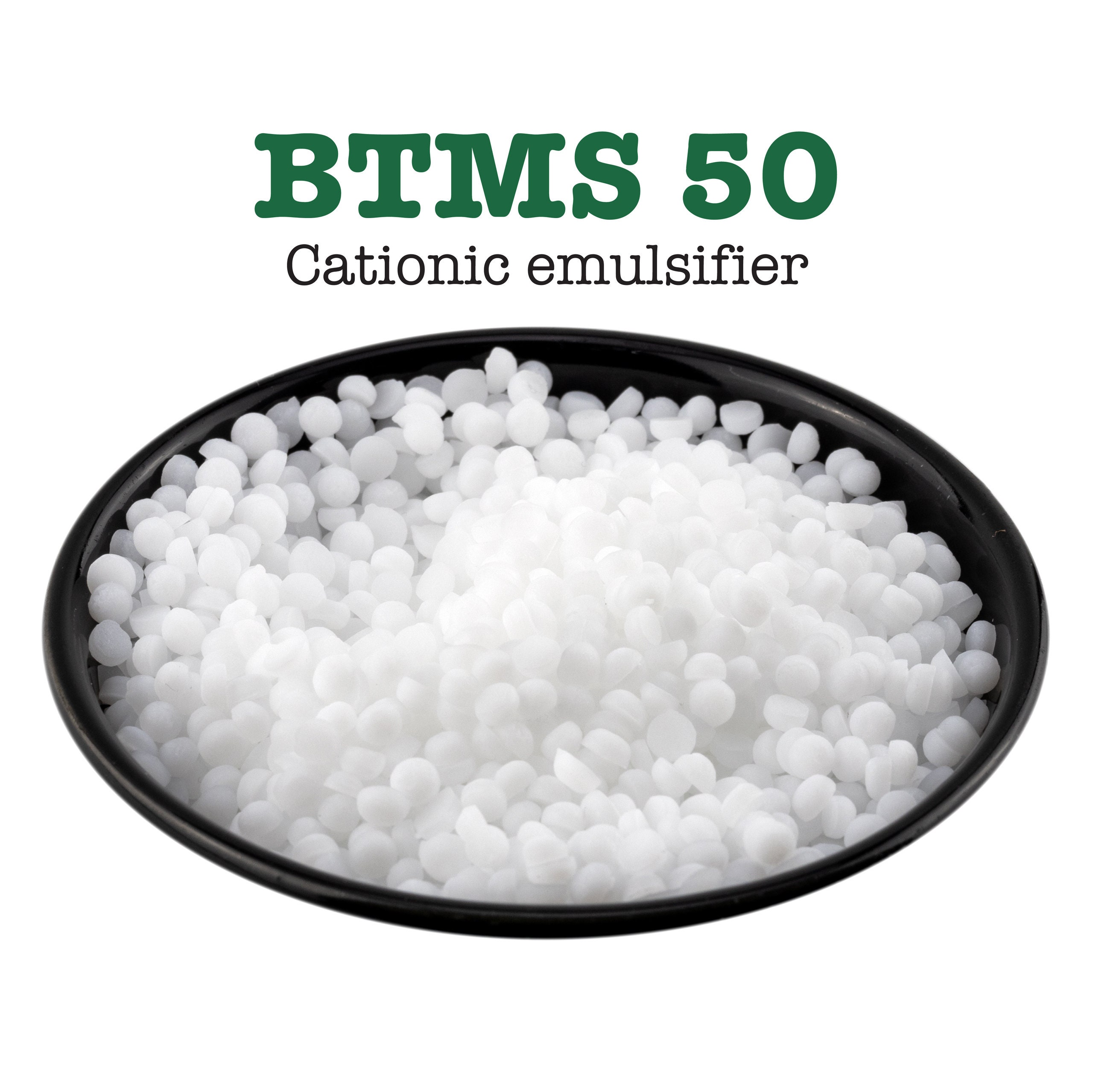 33rd PARALLEL | BTMS 50 Conditioning Emulsifier | Sizes 2 OZ to 1 LBS |  100% Natural Plant Derived | Behentrimonium Methosulfate Cetearyl Alcohol