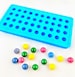 40 Cavity Mini Sphere Silicone Ice Cube Mold Blue color, Soap Making Embeds, Candy, Jello, Chocolate, Homemade Mold Tray, Ice Maker 
