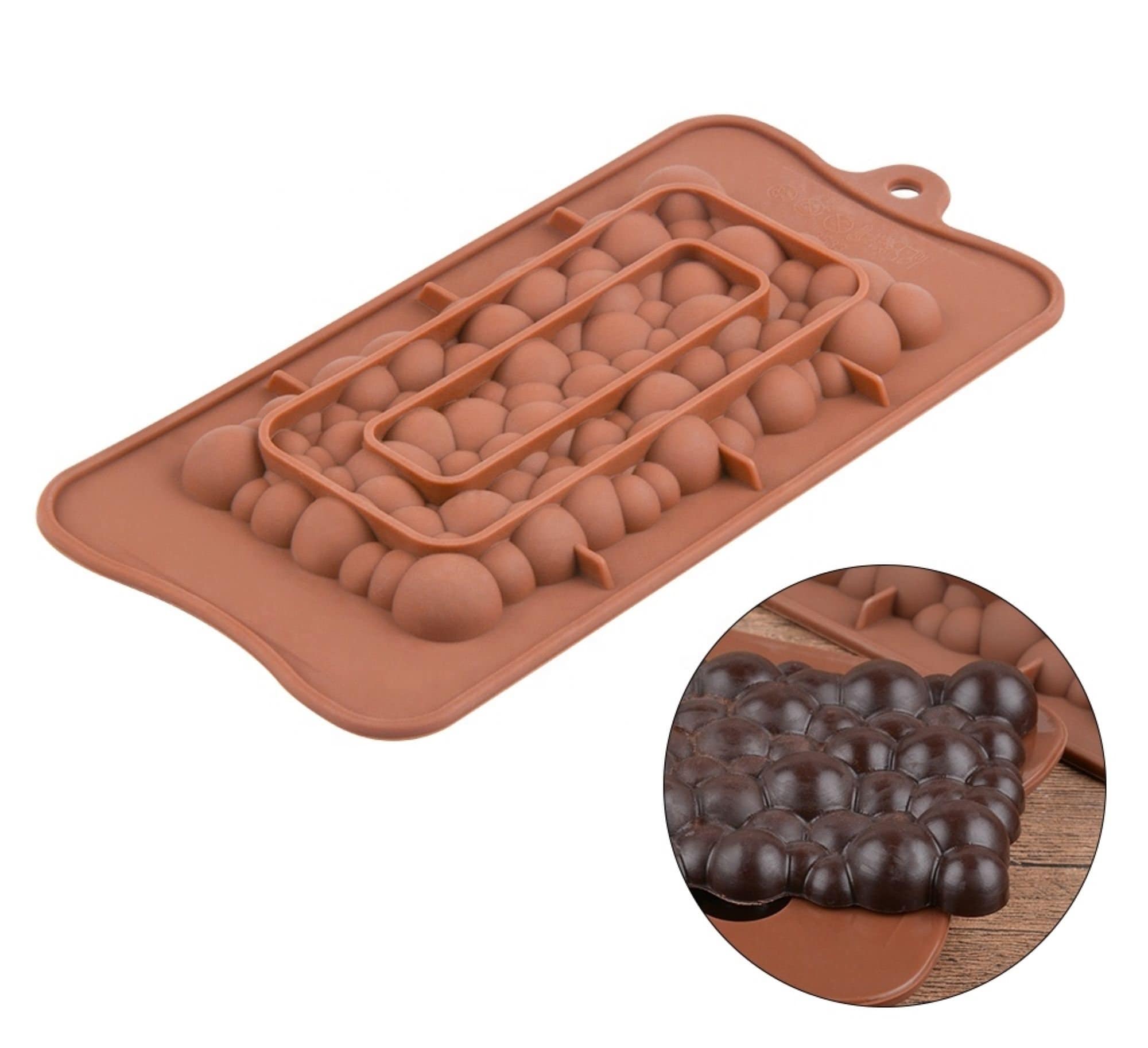 Christmas Gummy Candy Molds Silicone, 2 Pack 30 Cavity Non-Stick Christmas  Elements Silicone Molds for Chocolate, Gummies, Candy, Jelly