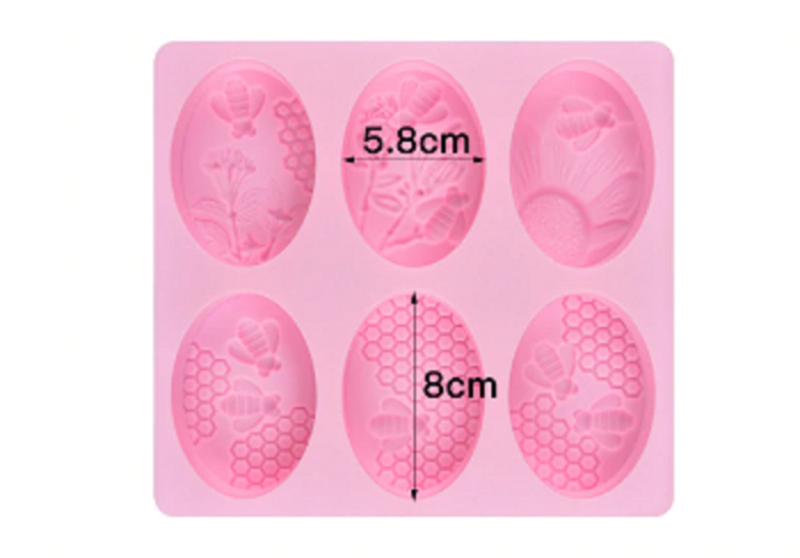 6 Cavity Bee Honeycomb Silicone Cake Mold Household Baking Manual  Aromatherapy Essential Oil Soap Mold - Silicone Molds Wholesale & Retail -  Fondant, Soap, Candy, DIY Cake Molds