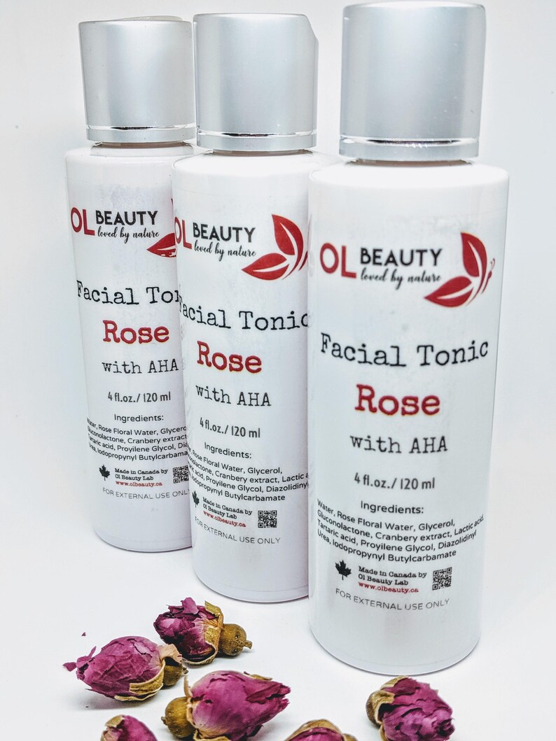Tonic With Rose Natural Floral Water Hydrosol Moisturising Etsy
