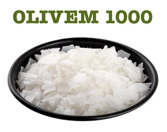 Olivem 1000 Natural Source Self-Emulsifier For Lotions, Plant-Derived Eco-Cert emulsifying wax, DIY for Cream & Lotion, PEG-Free, 100 g